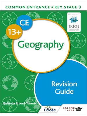 cover image of Common Entrance 13+ Geography Revision Guide